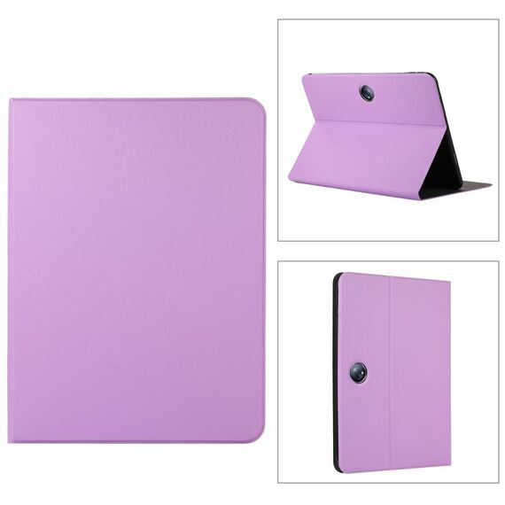 Per OPPO Pad 2 11,6 pollici Custodia per tablet in pelle con struttura elastica di tensione (viola)