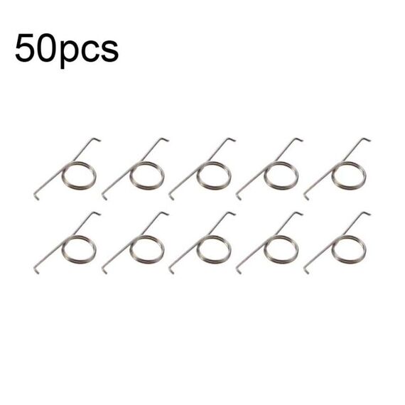 Per controller PS5 50 pezzi pulsanti di ricambio molle in metallo, specifiche: molle L2 R2