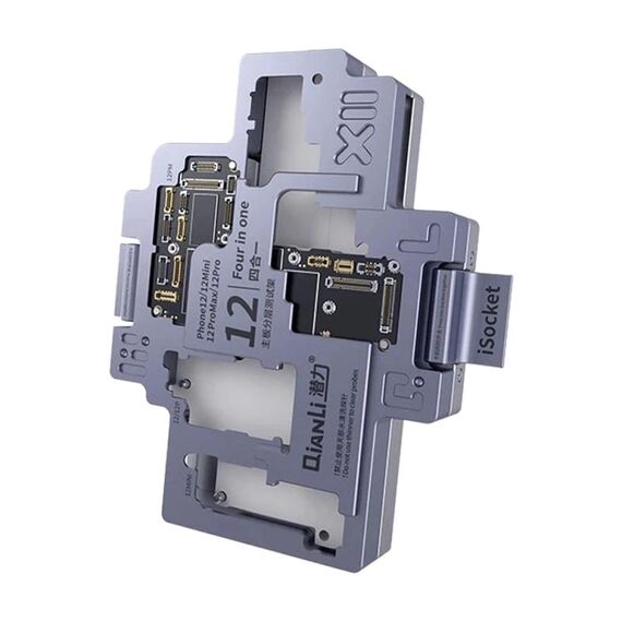 Apparecchio di prova a strati per scheda madre Qianli iSocket per iPhone serie 12