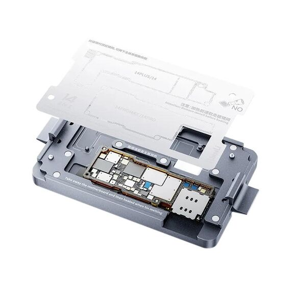 Apparecchio di prova a strati per scheda madre Qianli iSocket per iPhone serie 14