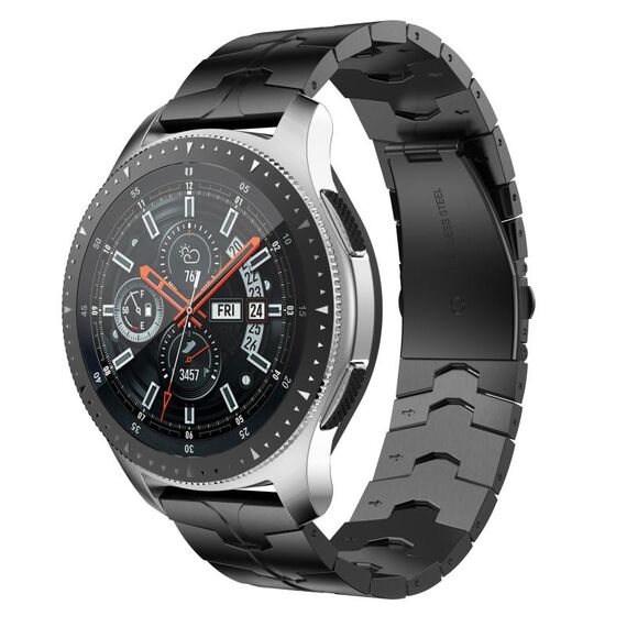Per Garmin Venu 2 / Forerunner 265/255 Cinturino universale in acciaio inossidabile da 22 mm (nero)