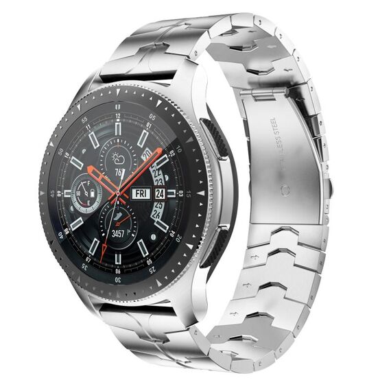 Per Garmin Venu 2 / Forerunner 265/255 Cinturino universale in acciaio inossidabile da 22 mm (argento)