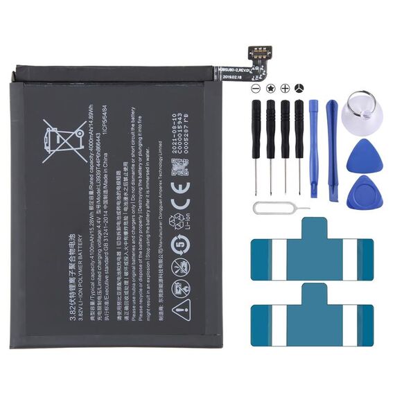 Per ZTE Nubia Z20 NX627J 4870mAh Sostituzione della batteria Li3839t44P6h866443