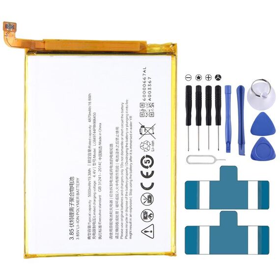 Per ZTE lama A0620/A6 Lite A0622/ nubia N3 NX608j 4870mAh Batteria di Ricambio Li3849T44P8h906450