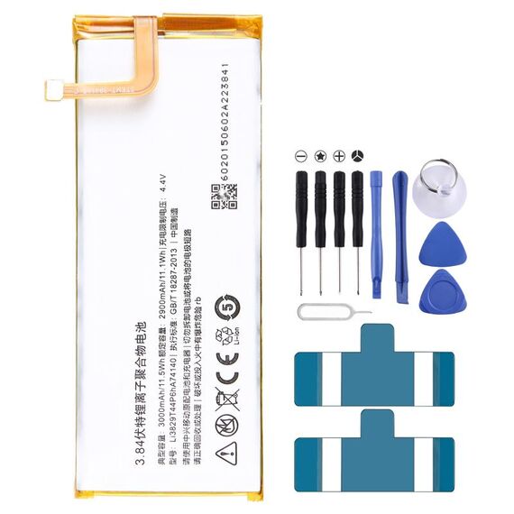 Per ZTE Nubia Z9 mini NX511J 3000mAh Sostituzione della batteria Li3829T44P6hA74140