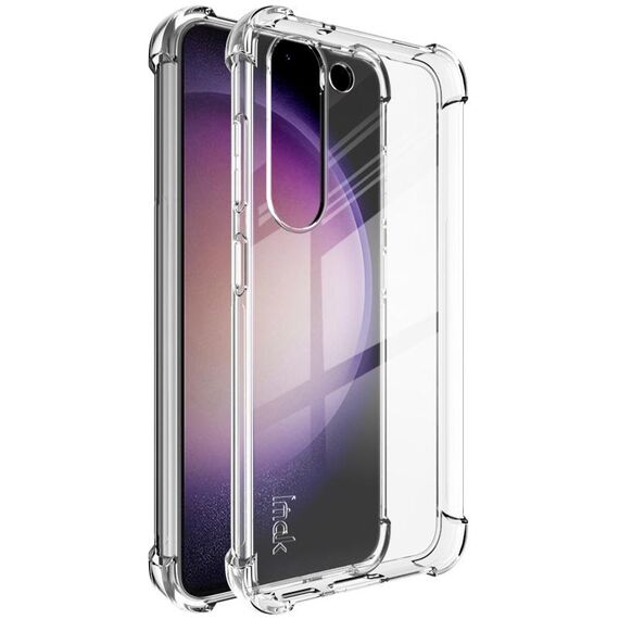 Per Samsung Galaxy S23 5G imak Custodia antiurto per telefono Airbag TPU (trasparente)