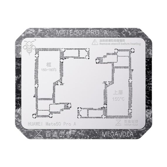 Per Huawei Mate 50 Pro A Qianli Mega-idea Multi-funzionale Middle Frame Positioning BGA Reballing Platform
