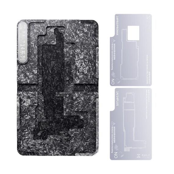 Per la serie iPhone 14 Qianli Mega-idea Piattaforma di reballing BGA per il posizionamento del frame centrale multifunzionale