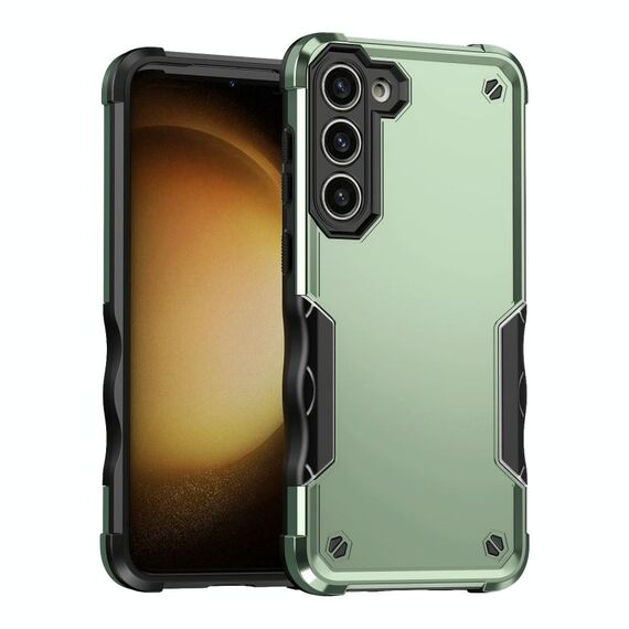 Per Samsung Galaxy S23 5G Custodia antiurto antiurto per telefono (verde)