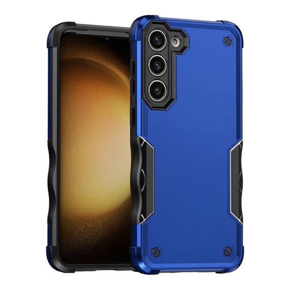 Per Samsung Galaxy S23 + 5G Custodia antiurto antiurto per telefono (blu)