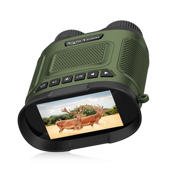 DT29 Binocolo con schermo IPS da 3 pollici Binocolo digitale Visione notturna (verde)