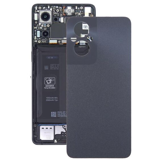 Per OPPO Reno7 Z 5G Coperchio posteriore batteria originale (nero)