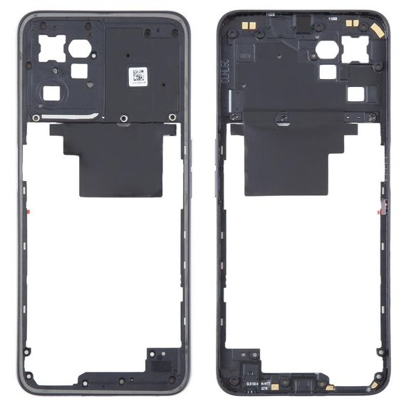 Per Realme C35 Original Middle Frame Bezel Plate (Nero)