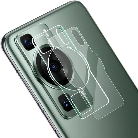 Per Huawei P60 / P60 Pro imak Pellicola in vetro temperato con obiettivo per fotocamera posteriore integrata