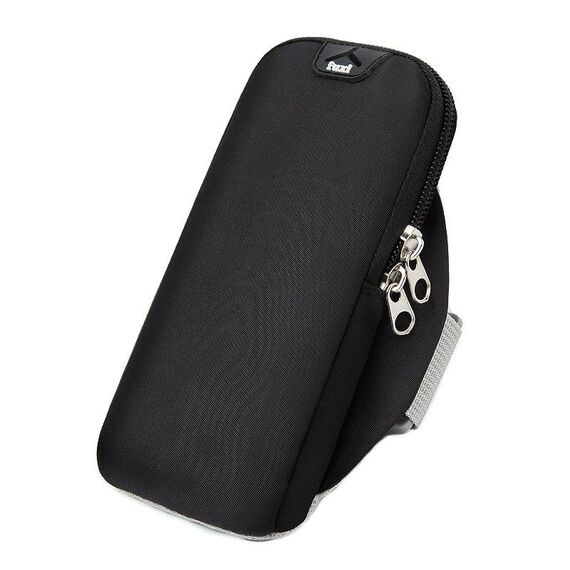 B052 Running Phone Borsa da braccio impermeabile Borsa portamonete Sport all'aria aperta Borsa per telefono fitness (nero)