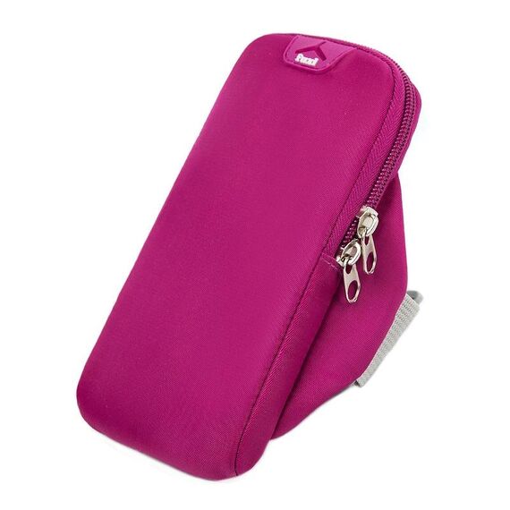 B052 Running Phone Borsa da braccio impermeabile Borsa portamonete Sport all'aria aperta Borsa per telefono fitness (viola)