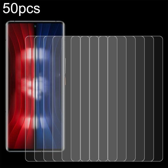 Per vivo iQOO Neo 8 Pro 50 pezzi 0,26 mm 9H 2,5D Pellicola in vetro temperato