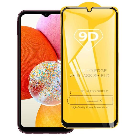 Per Samsung Galaxy A14 5G 9D Full Glue Pellicola in vetro temperato a schermo intero