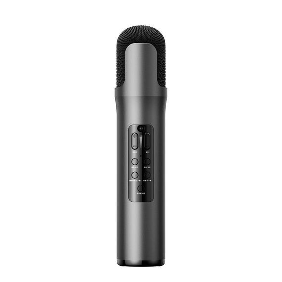 K8 Live Sound Card Microfono Telefono cellulare Altoparlante wireless Bluetooth (grigio argento)