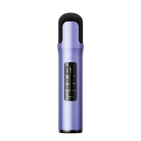 K8 Live Sound Card Microfono Telefono cellulare Altoparlante wireless Bluetooth (blu cristallo)