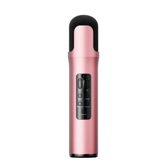 K8 Live Sound Card Microfono Cellulare Altoparlante Bluetooth wireless (rosa)