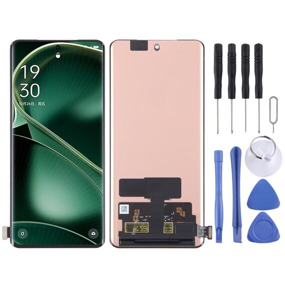 Schermo LCD originale in materiale AMOLED per OPPO Find X6 con assemblaggio completo di digitalizzatore
