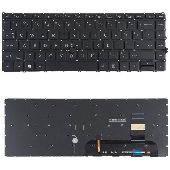 Per tastiera HP Elitebook 840 G7 G8 745 G7 versione USA con retroilluminazione