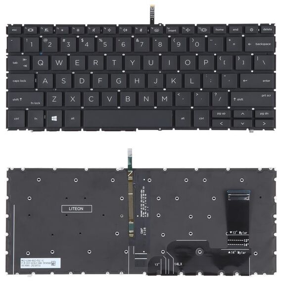 Per tastiera HP ProBook 440 G9 445 G9 versione USA con retroilluminazione