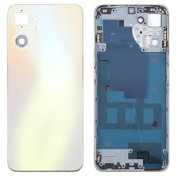 Cover posteriore per batteria originale Realme V30 con cornice centrale (oro)