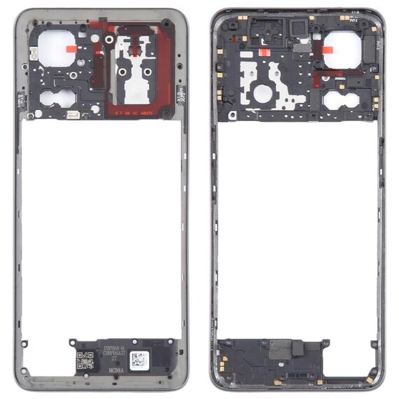 Per Realme GT Neo5 SE Cornice frontale centrale originale (nera)