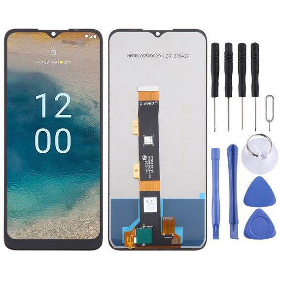 Schermo LCD OEM per Nokia G22 con assemblaggio completo di digitalizzatore