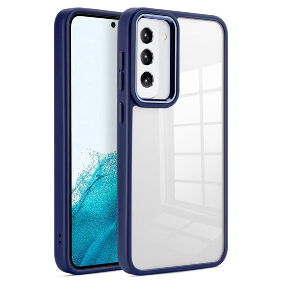 Per Samsung Galaxy S23+ 5G Custodia morbida in TPU acrilico trasparente (blu navy)
