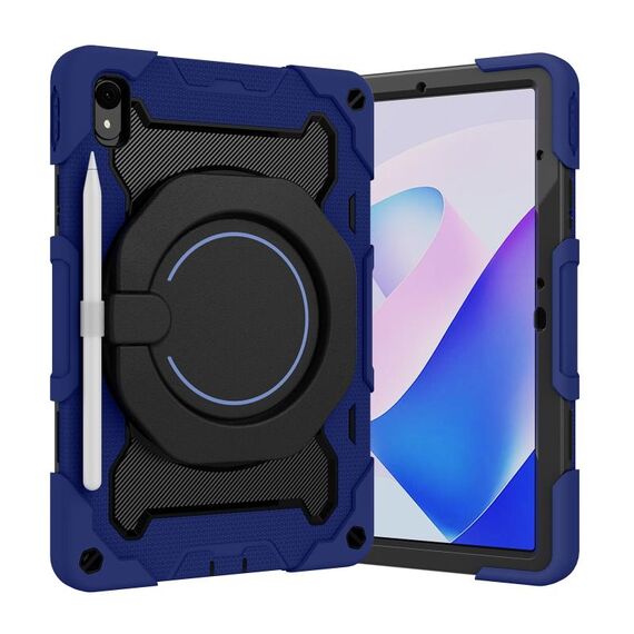 Custodia per Huawei MatePad 11 2023 Armor Contrast Colour Silicone + PC Tablet (blu navy)