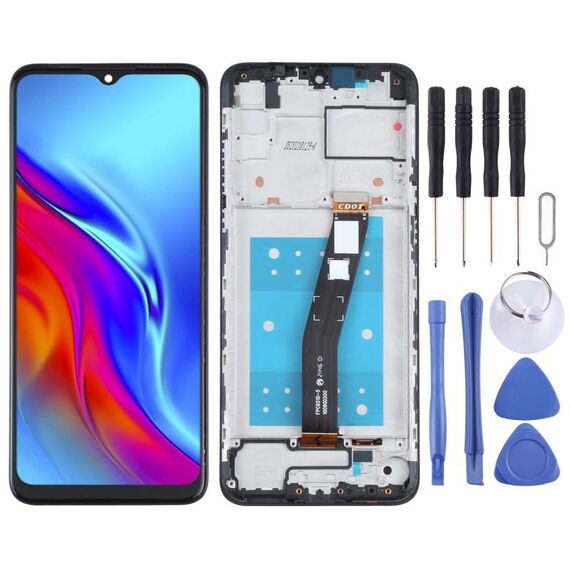 Schermo LCD per digitalizzatore TCL 20E Assemblaggio completo con cornice