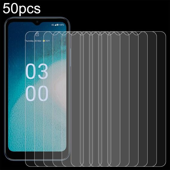 Per Nokia C300 50 pezzi 0,26 mm 9H 2,5D Pellicola in vetro temperato