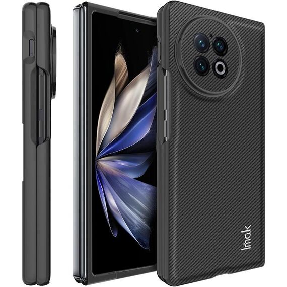 Per vivo X Fold2 imak Ruiyi Series Custodia in fibra di carbonio PU + PC