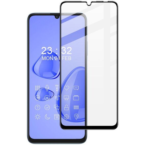 Per Honor X7a 4G imak 9H durezza superficiale pellicola in vetro temperato a schermo intero serie Pro+