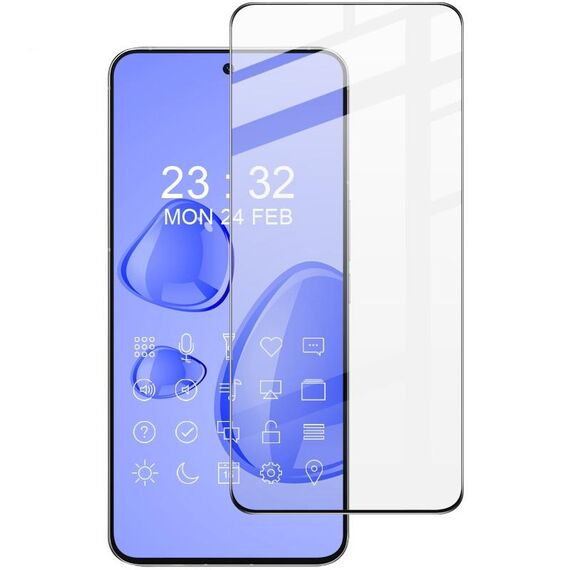Per Meizu 20 5G imak 9H durezza superficiale schermo intero pellicola in vetro temperato serie Pro+, lo sblocco delle impronte digitali dello schermo è supportato