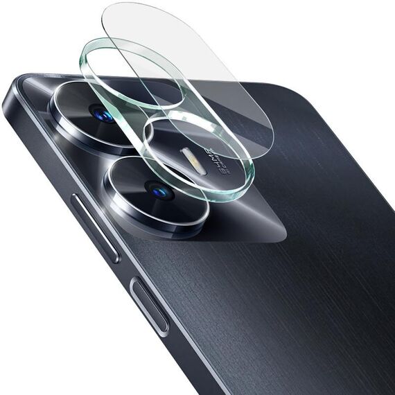 Per Realme C55 4G imak Pellicola in vetro temperato con obiettivo per fotocamera posteriore integrata