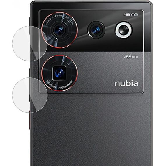 Per ZTE nubia Z50 Ultra 5G IMAK Pellicola per obiettivo in vetro per fotocamera posteriore, 1 confezione