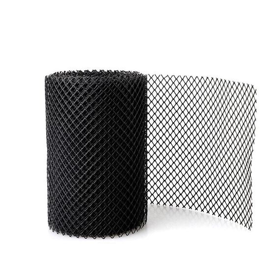 La protezione per grondaia in plastica impedisce a foglie o detriti di intasare pluviali e scarichi, larghezza x lunghezza: 18 cm x 8 m senza chiodi