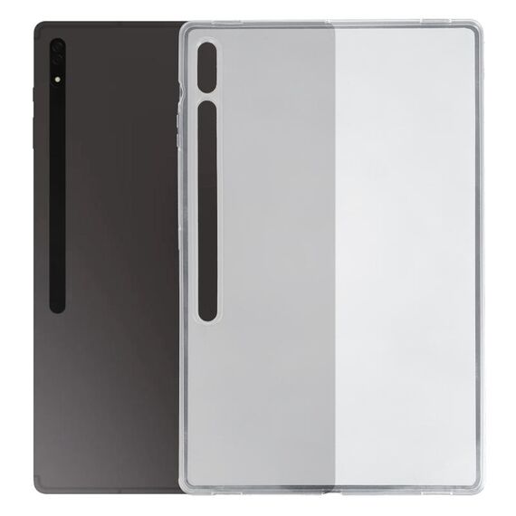 Custodia per tablet in TPU per Samsung Galaxy Tab S8 Ultra 14.6 / X900 / X906 (trasparente satinato)