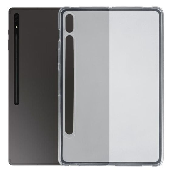 Custodia per tablet in TPU per Samsung Galaxy Tab S8 / S7 (trasparente satinato)
