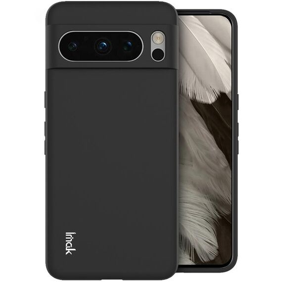 Per Google Pixel 8 Pro Custodia per telefono in TPU satinato antiurto serie IMAK UC-3 (nero)