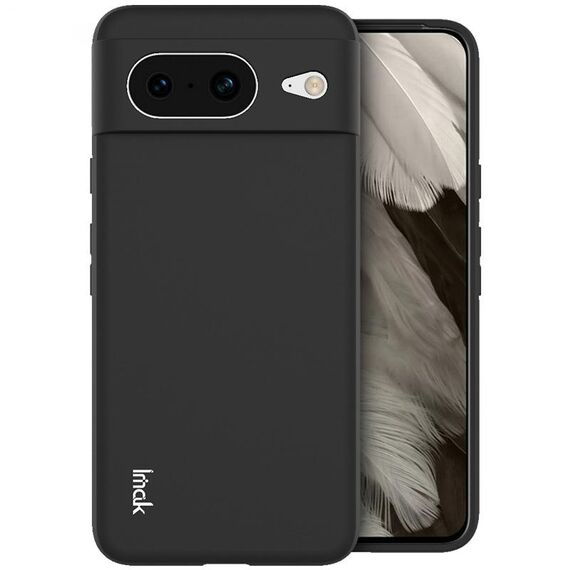Per Google Pixel 8 IMAK UC-3 Series Custodia per telefono in TPU satinato antiurto (nero)