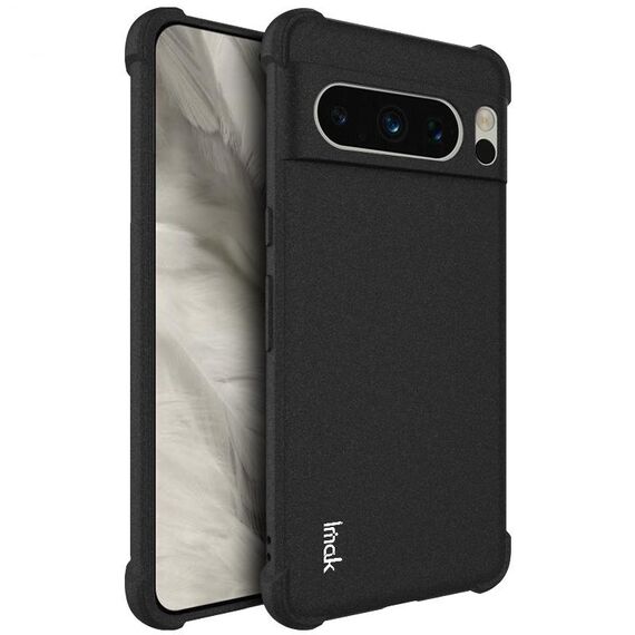 Per Google Pixel 8 Pro imak Custodia in TPU antiurto per airbag all-inclusive (nero opaco)