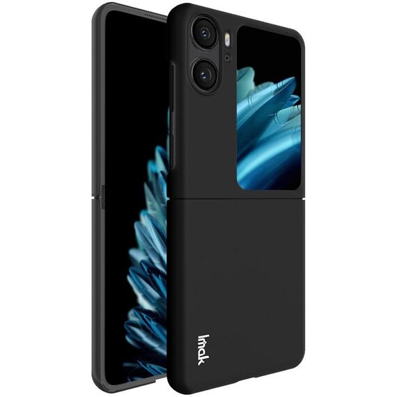 Per OPPO Find N2 Flip 5G Custodia per PC colorata serie IMAK JS-2 (nera)