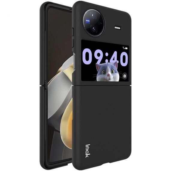 Custodia per PC colorata per vivo X Flip serie IMAK JS-2 (nera)
