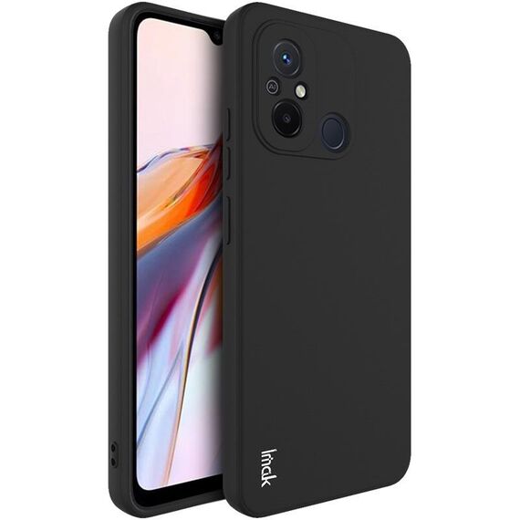 Per Xiaomi Redmi 12C 4G IMAK UC-4 Series Custodia morbida in TPU con bordo dritto (nero)