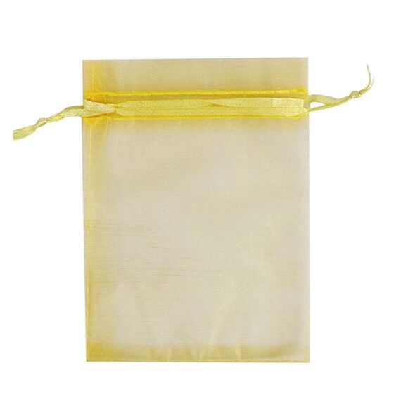 100pcs sacchetto di protezione della frutta sacchetto di rete anti-insetto e anti-uccello 10 x 15 cm (oro)